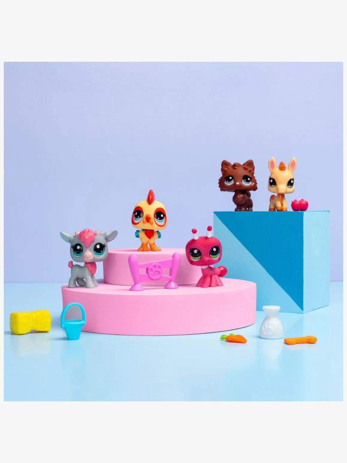 Littlest Pet Shop Farm Besties Figursæt 5-Pak