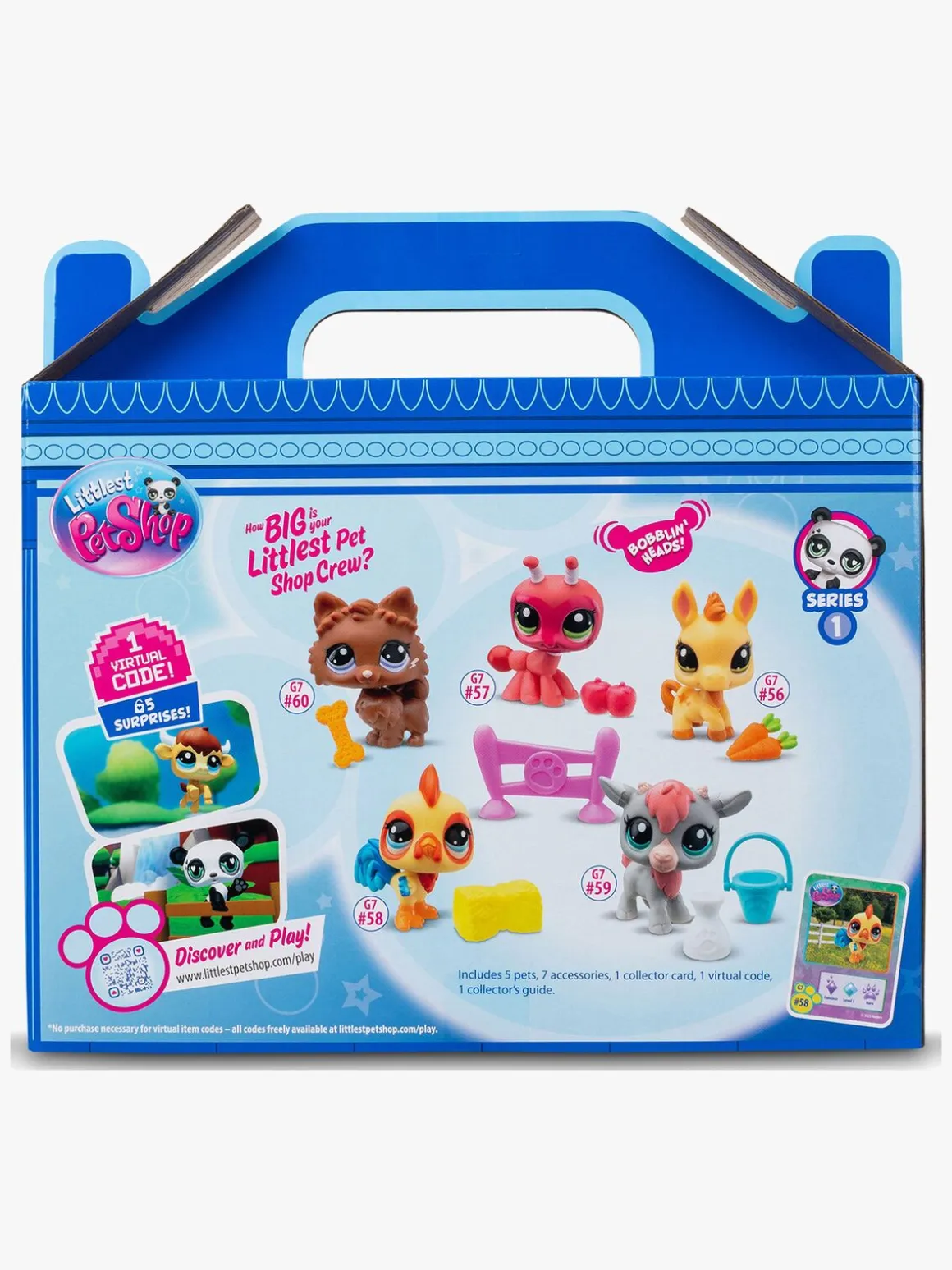Littlest Pet Shop Farm Besties Figursæt 5-Pak
