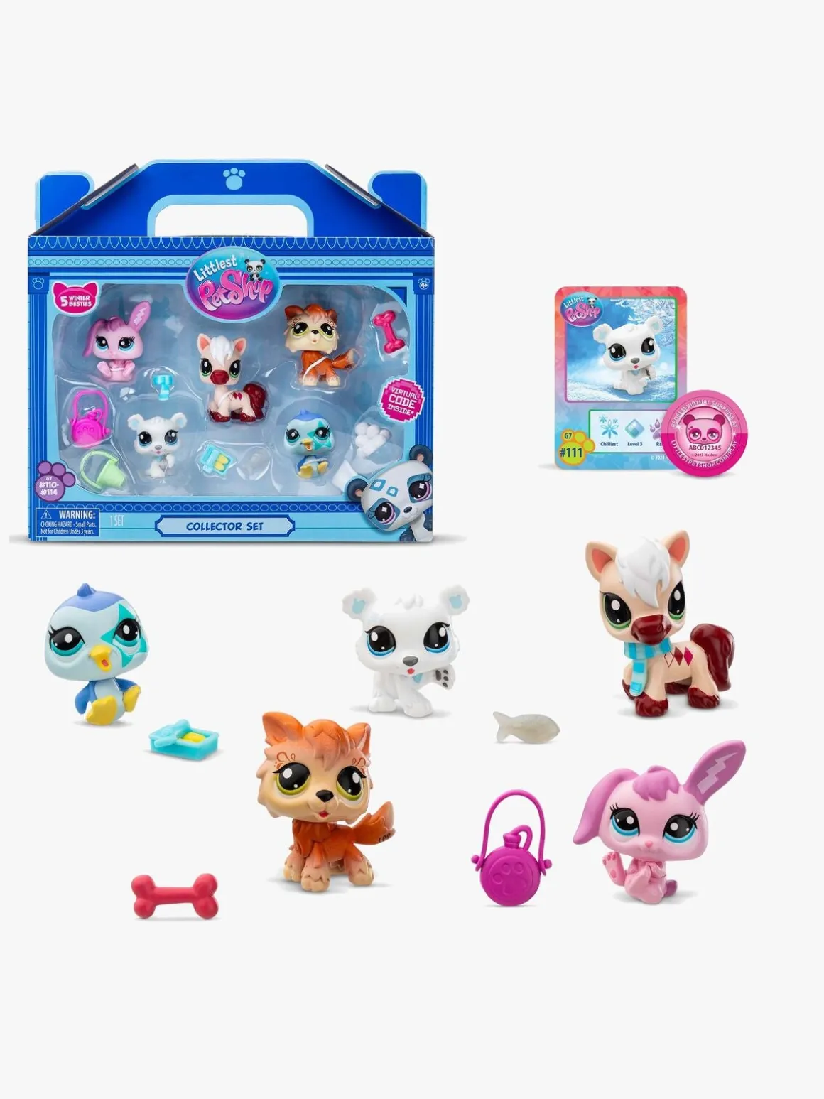 Littlest Pet Shop Winter Besties Figursæt 5-pak