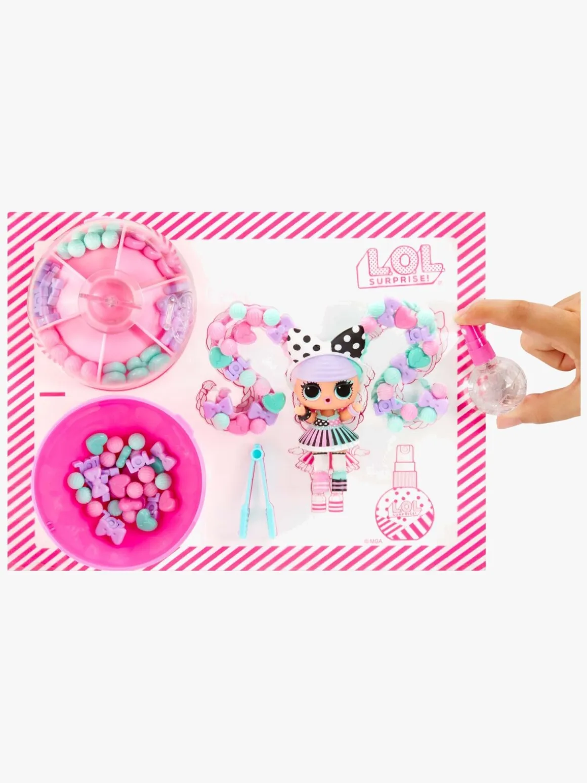 L.O.L. Surprise! Hair Beads Tots Minidukke Blandet Udvalg