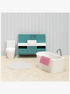 Lundby Dukkehusmøbler Badeværelse Sæt