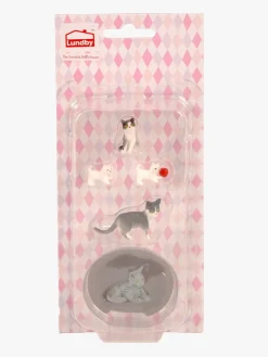 Lundby Dukkehustilbehør Kattefamilie