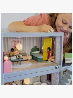Lundby Teenage Room Set Dukkehustilbehør, Grøn/Lyserød