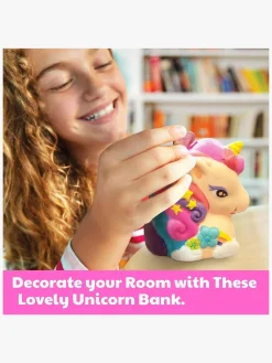 4M KidzMaker DIY-sæt Mal Din Egen Enhjørningssparegris