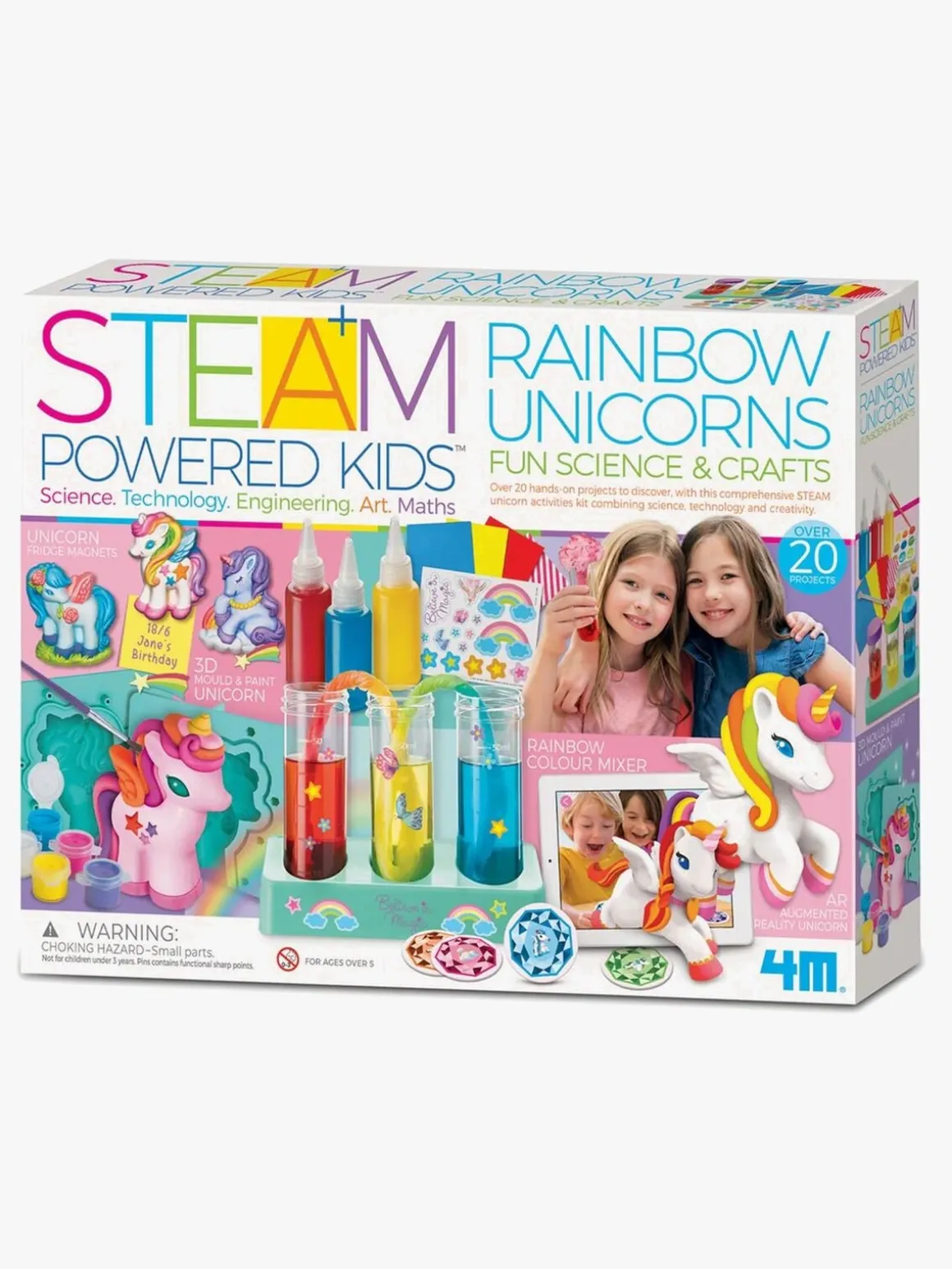 4M STEAM Powered Kids Eksperimentsæt Enhjørninger