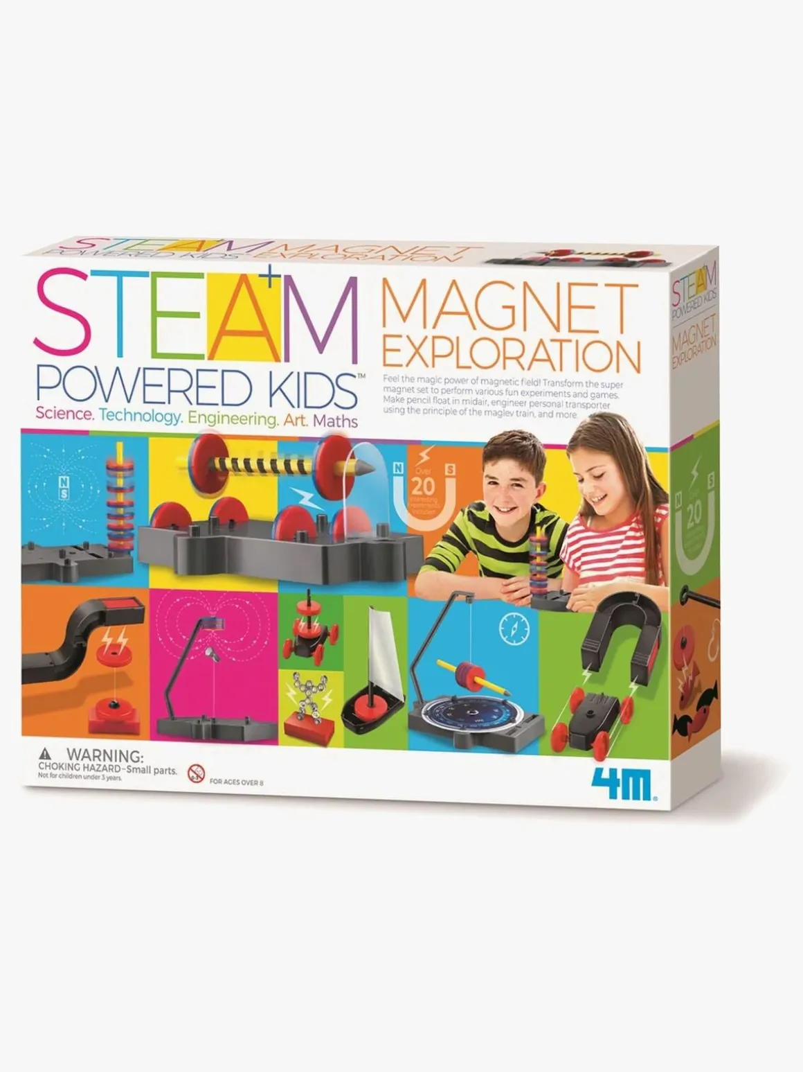 4M STEAM Powered Kids Eksperimentsæt Magneter