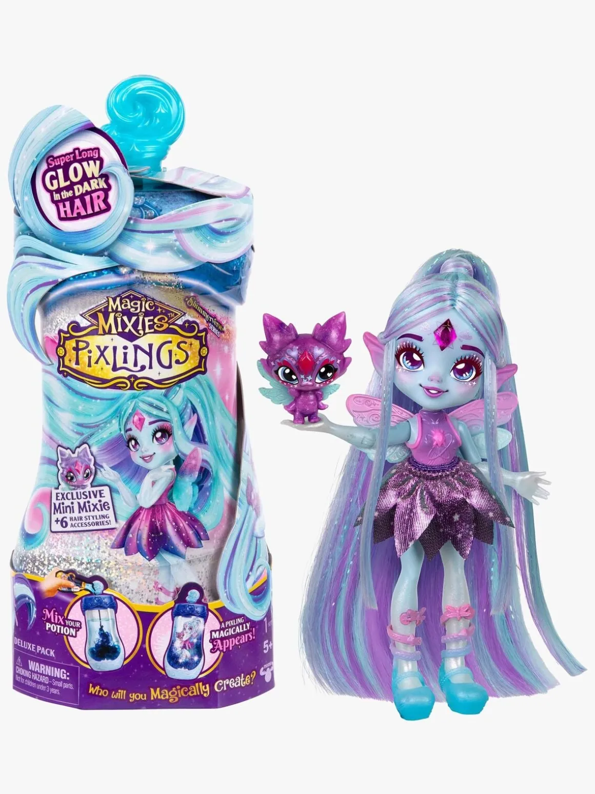 Magic Mixies Pixlings Galaxy Hair Legesæt Flyt