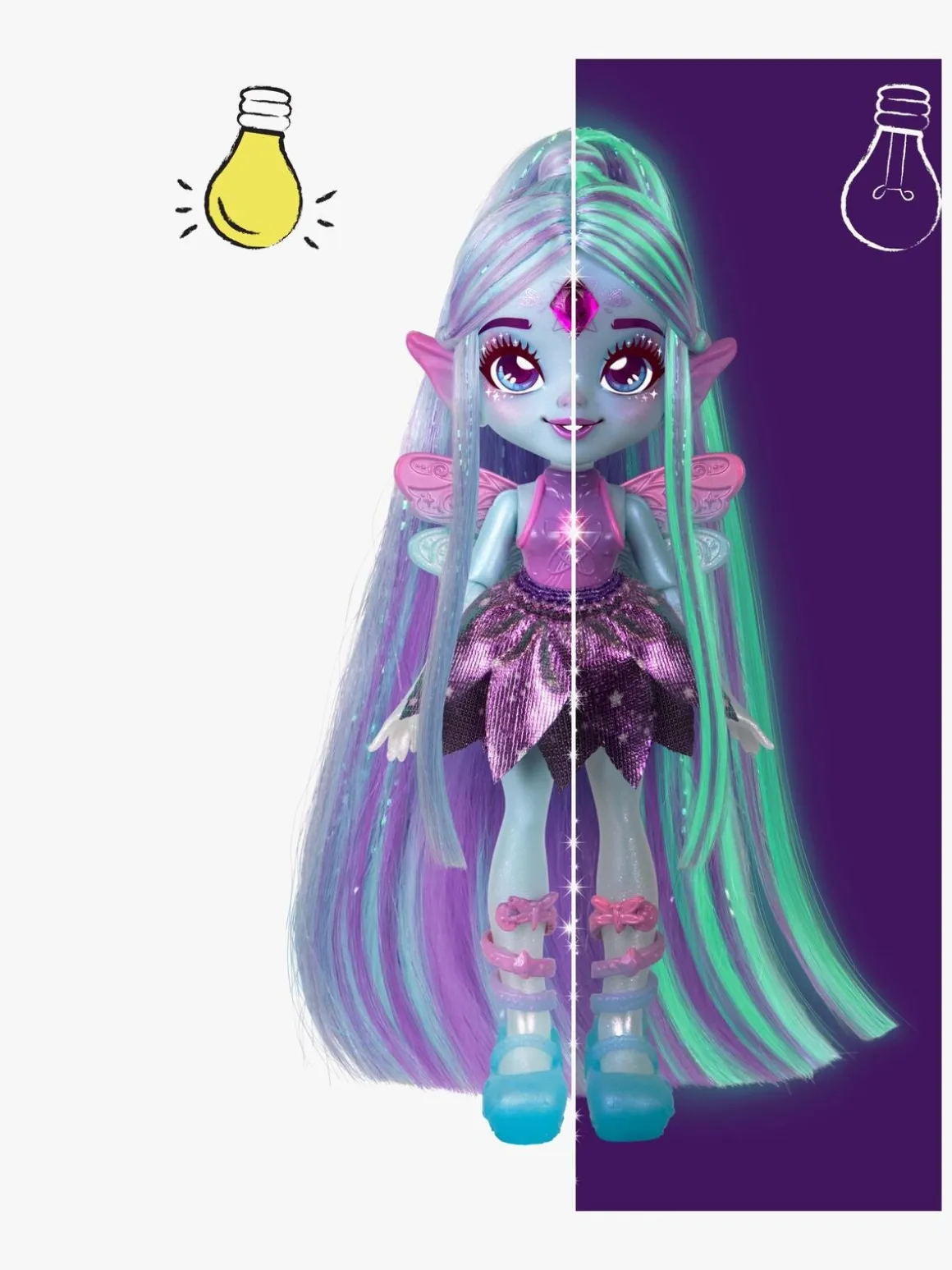 Magic Mixies Pixlings Galaxy Hair Legesæt Flyt