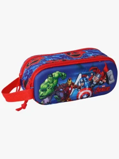 Marvel Avengers 3D Dobbelt Penalhus, Blå
