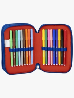 Marvel Avengers Penalhus med 3 Rum, Blå