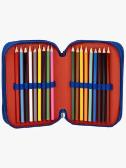 Marvel Avengers Penalhus med 3 Rum, Blå