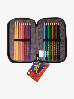 Marvel Spider-Man Dobbelt Penalhus, Blå