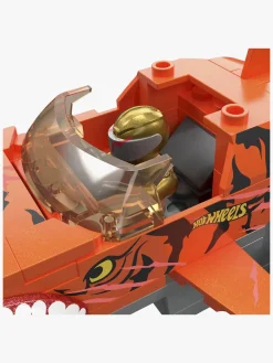 Mega Hot Wheels Bilsæt Smash N Crash Tiger Shark Chomp Course, 245 dele