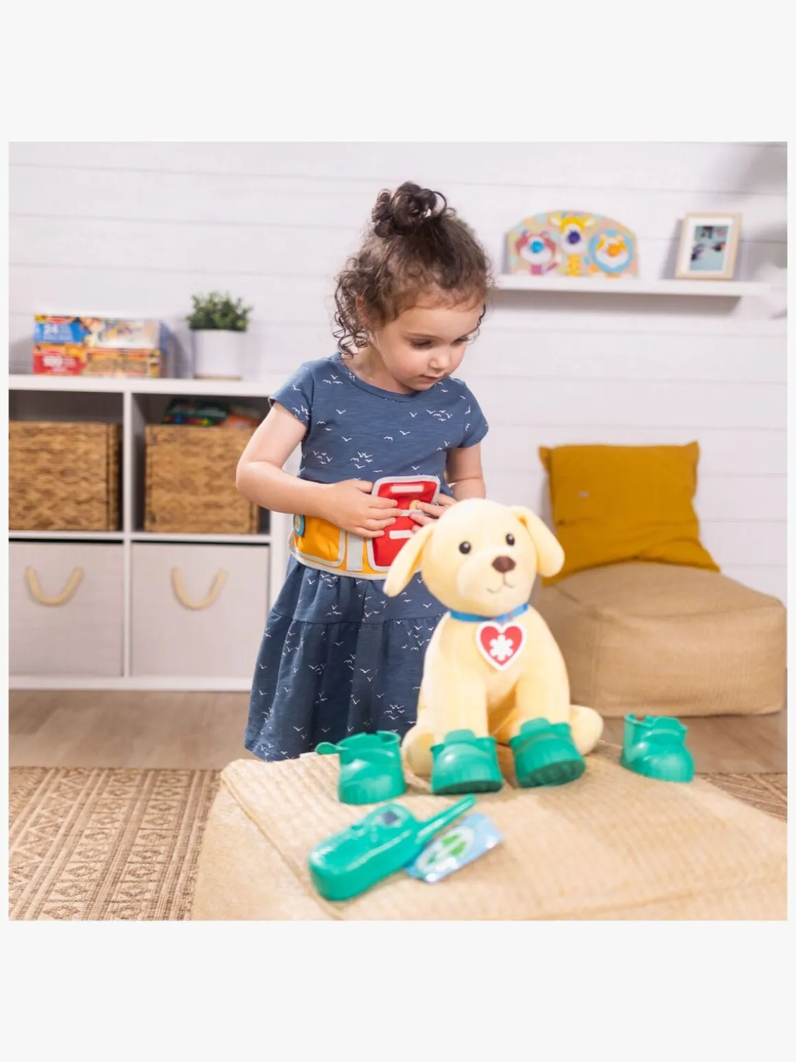 Melissa & Doug Let’s Explore Redningshund med Tilbehør