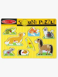 Melissa & Doug Puslespil m. Lyd Husdyr