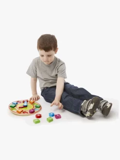 Melissa & Doug Træpuslespil Lær Klokken