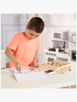 Melissa & Doug Træstempelsæt ABC 123