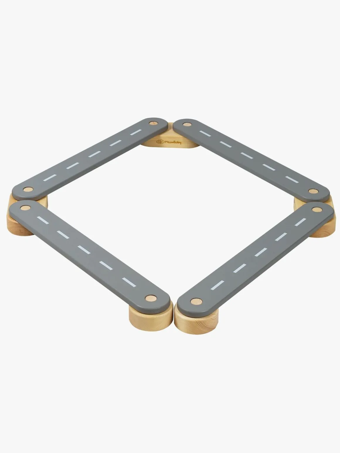 Meowbaby Balancebane 4 Dele, Grå