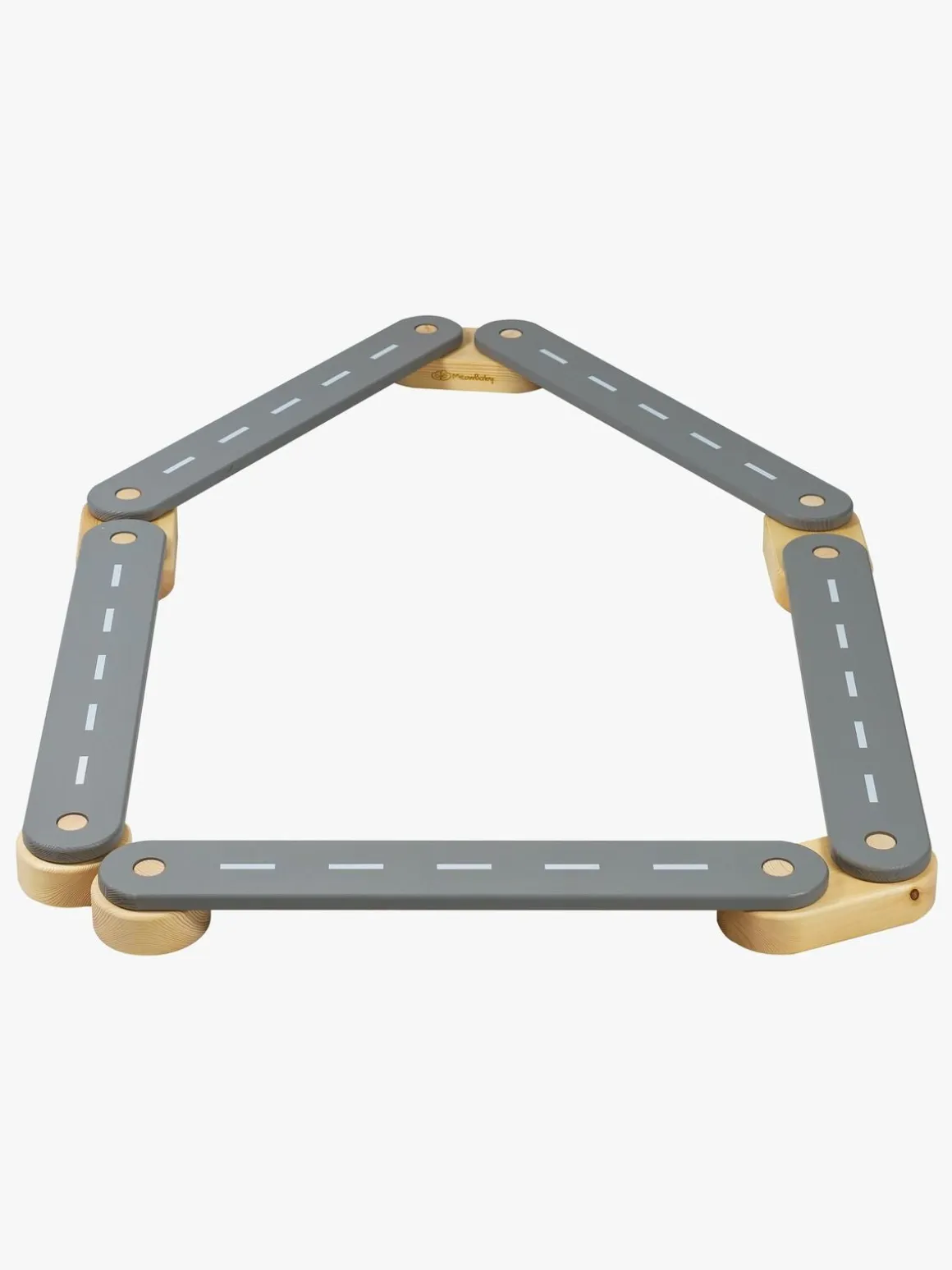 Meowbaby Balancebane 5 Dele, Grå