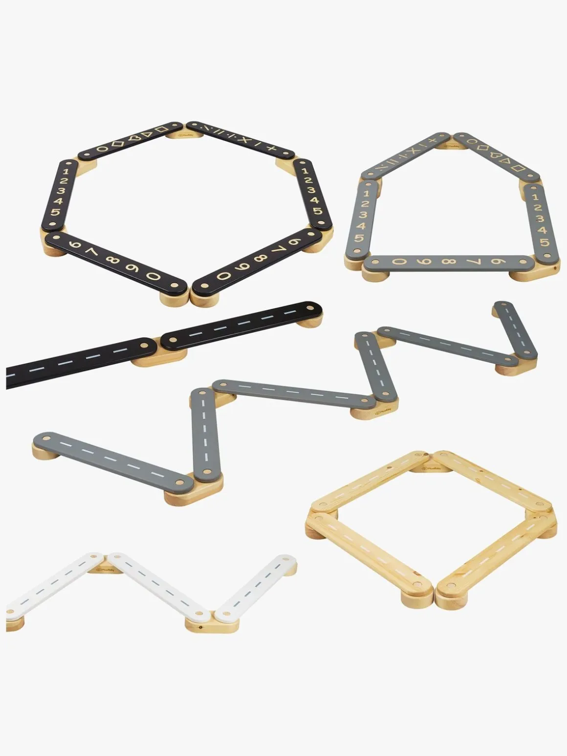 Meowbaby Balancebane 4 Dele, Sort