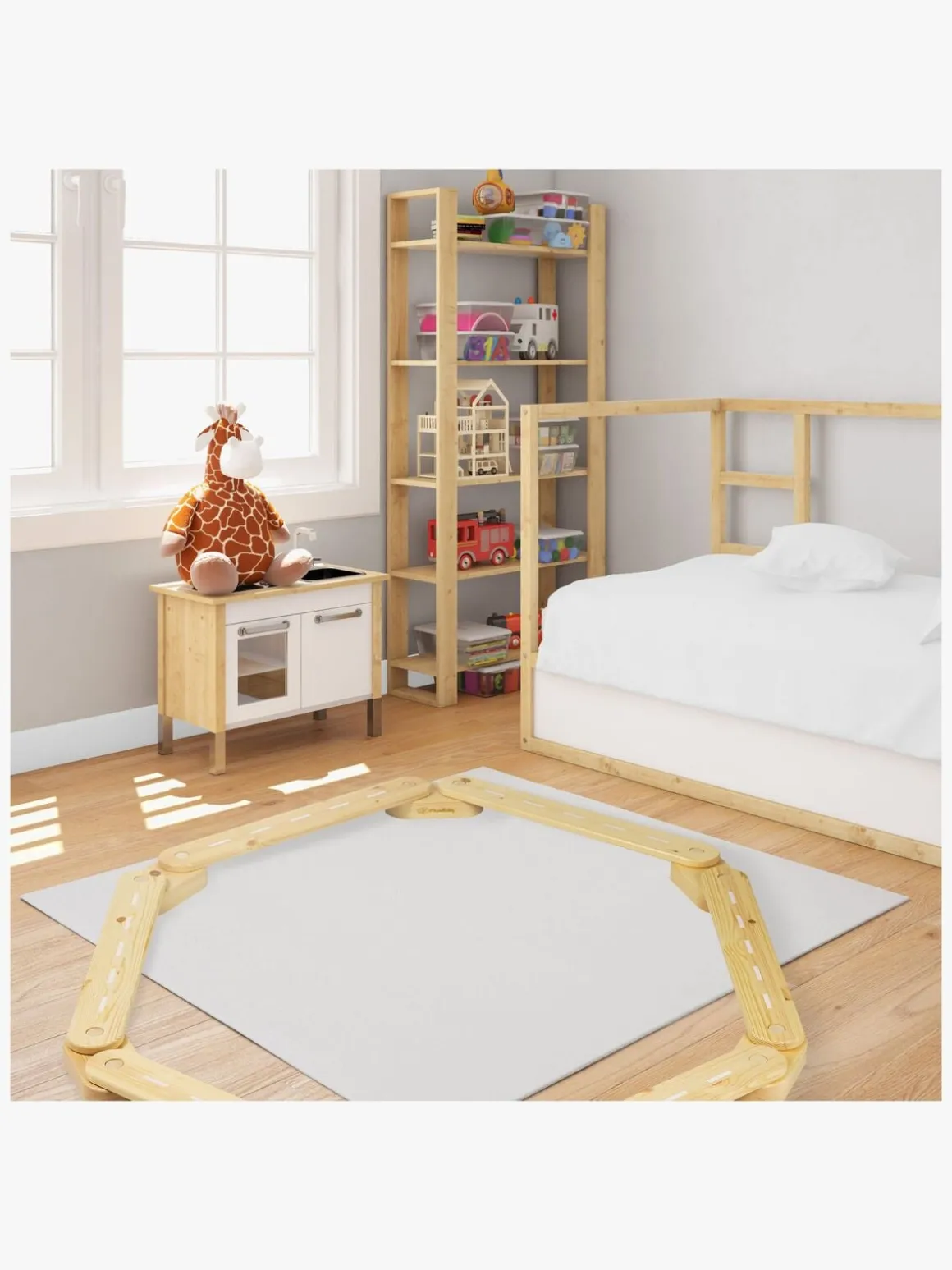 Meowbaby Balancebane 4 Dele, Sort