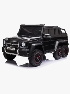 Mercedes Benz G63 6X6 Elbil, Sort