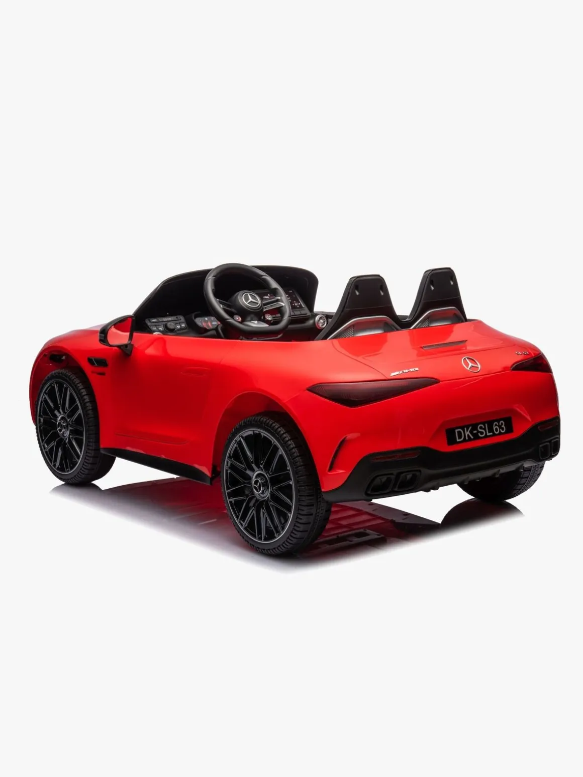 Mercedes Benz SL63 Elbil, Rød