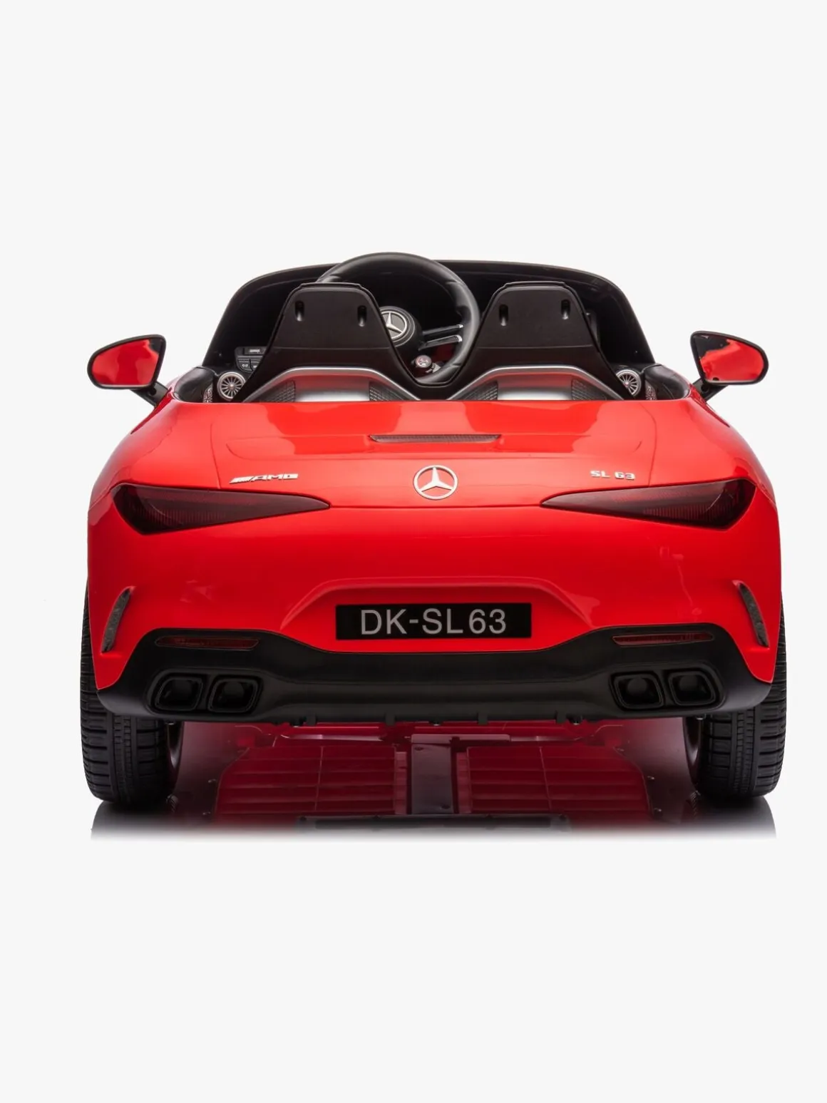Mercedes Benz SL63 Elbil, Rød