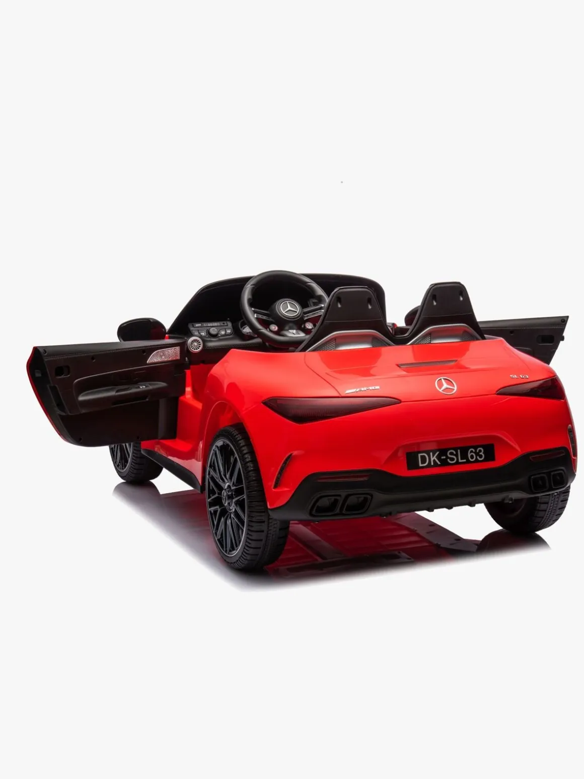 Mercedes Benz SL63 Elbil, Rød