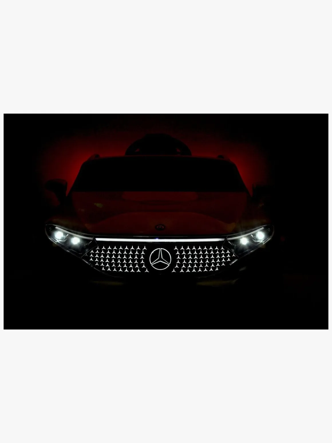 Mercedes-Benz EQS Elbil, Hvid