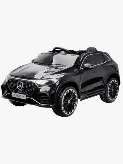 Mercedes-Benz EQS SUV Elbil, Sort