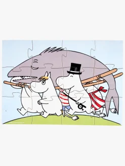 Mumitroldene 4 Træpuslespil 4x12 Brikker