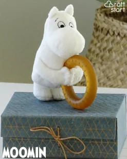 Mumitroldene Bidelegetøj Med Naturgummiring