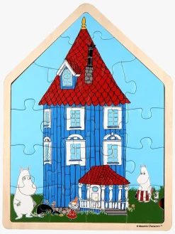 Mumitroldene Træpuslespil Mumitroldehuset 19 Brikker