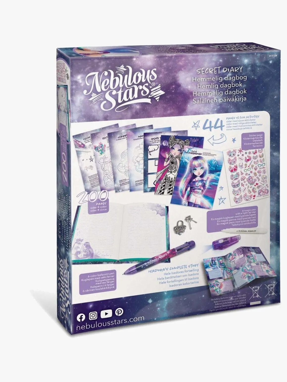 Nebulous Stars Secret Dagbog Isadora