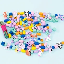 NICE Perlesæt Træ Dyr