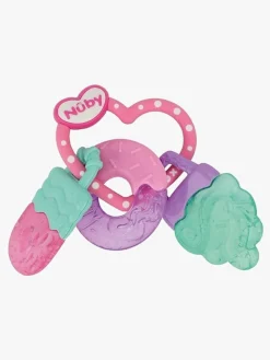 Nuby Icy Bite Sweets Bidering, Pink/Turqoise/Purple