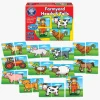 Orchard Toys Puslespil Head and Tail on the Farm 24 Brikker