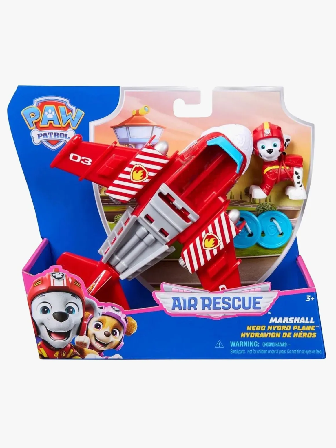 Paw Patrol Air Rescue Themed Transportmiddel Marshall