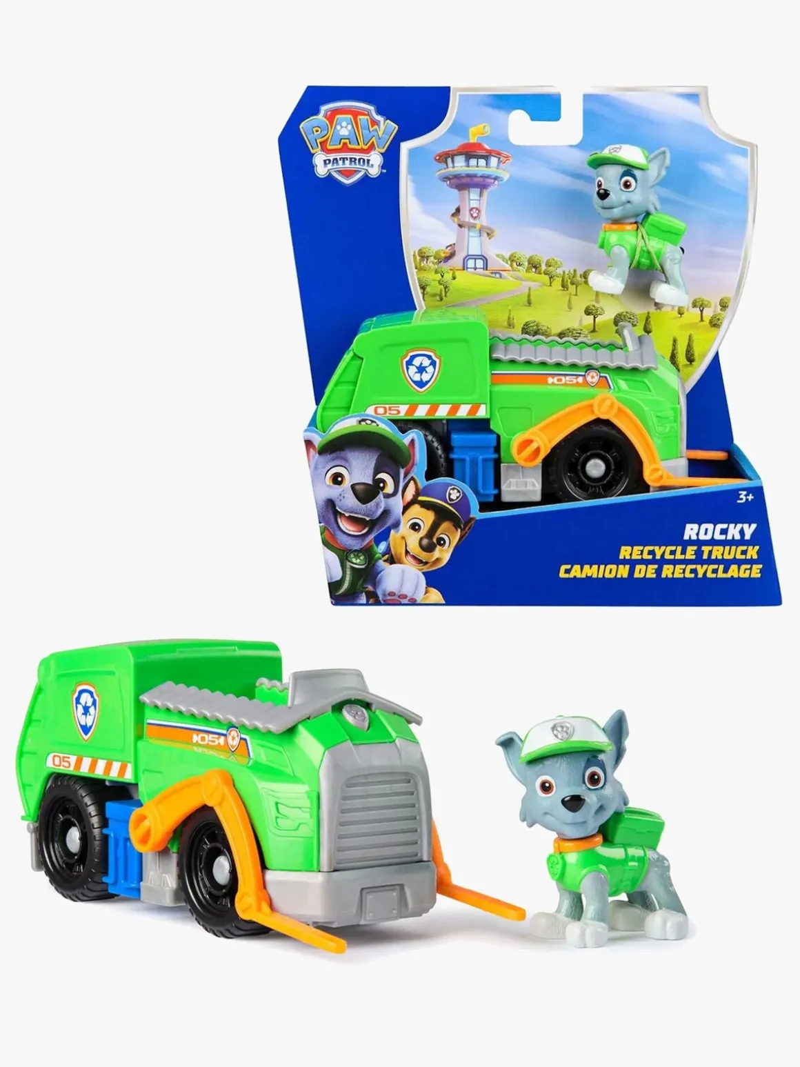 Paw Patrol Basic Transportmiddel Rocky 2.0