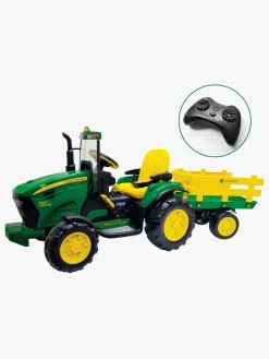 Peg Perego John Deere Heavy Duty Fjernstyret Terrænkøretøj med Anhænger