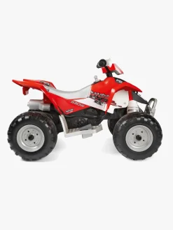 PegPérego Polaris Outlaw Firehjulet ATV 330W, Rød/Hvid