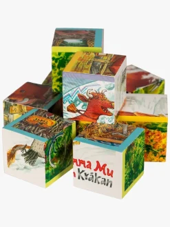 Peliko Mor Muh Og Krage Kubepuslespil 9 Brikker