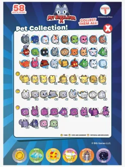 Pet Simulator X Ultimate Bundle Red Treasure Chest Legesæt Series 1