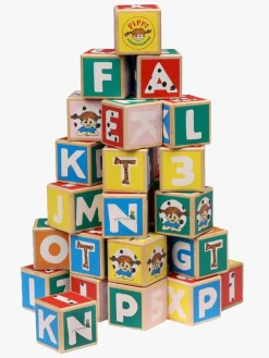 Pippi Langstrømpe Bogstavsklodser 36 Stk.