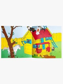 Pippi Langstrømpe Klistermærkebog Genanvendelig Kort