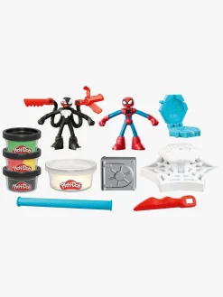 Play-Doh Spider-Man Launch And Slice Battle Legesæt