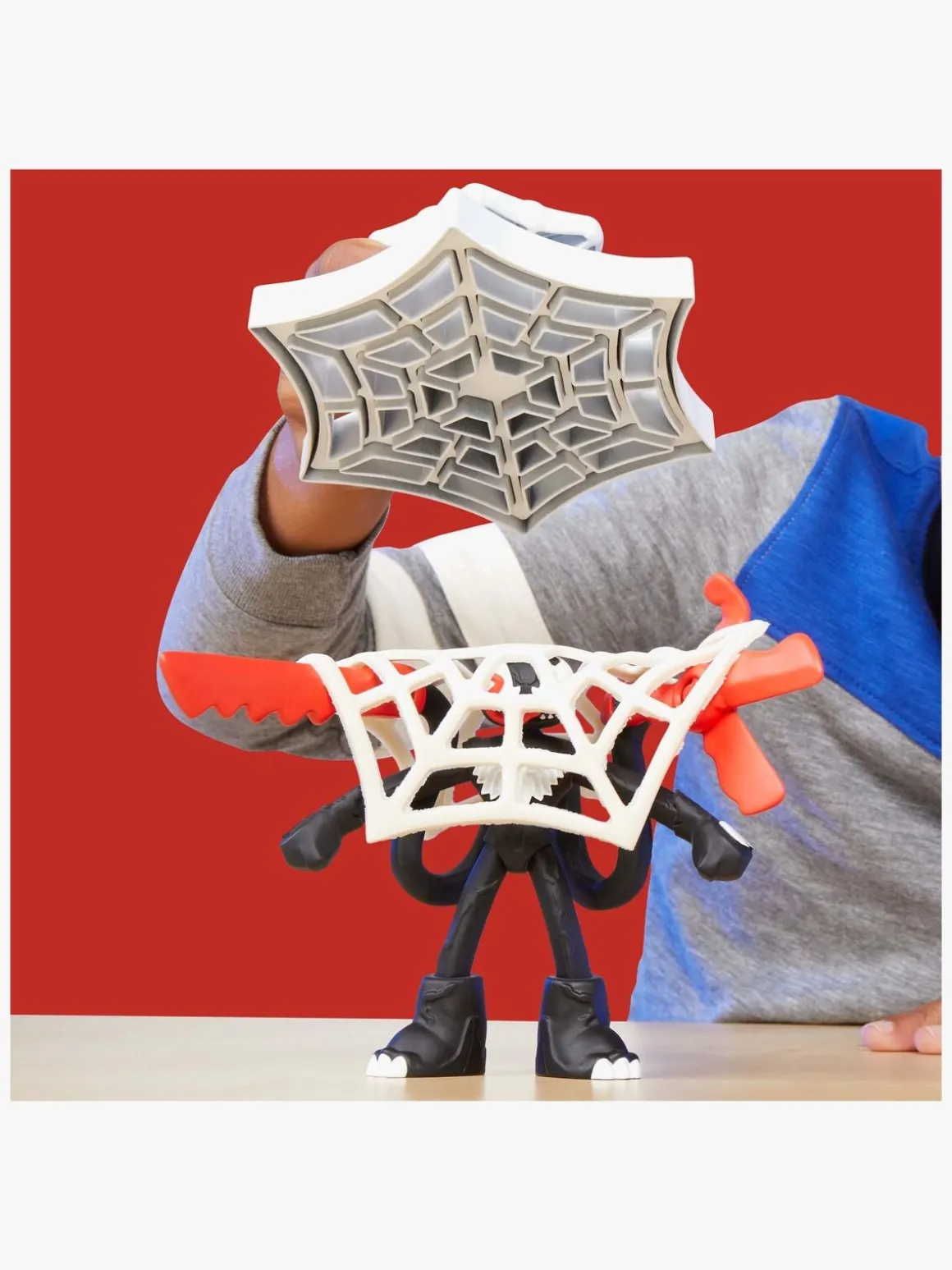 Play-Doh Spider-Man Launch And Slice Battle Legesæt