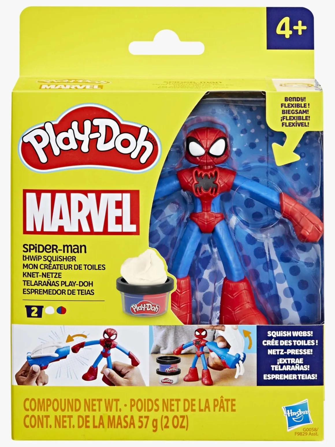 Play-Doh Spider-Man Thwip Squisher Legesæt