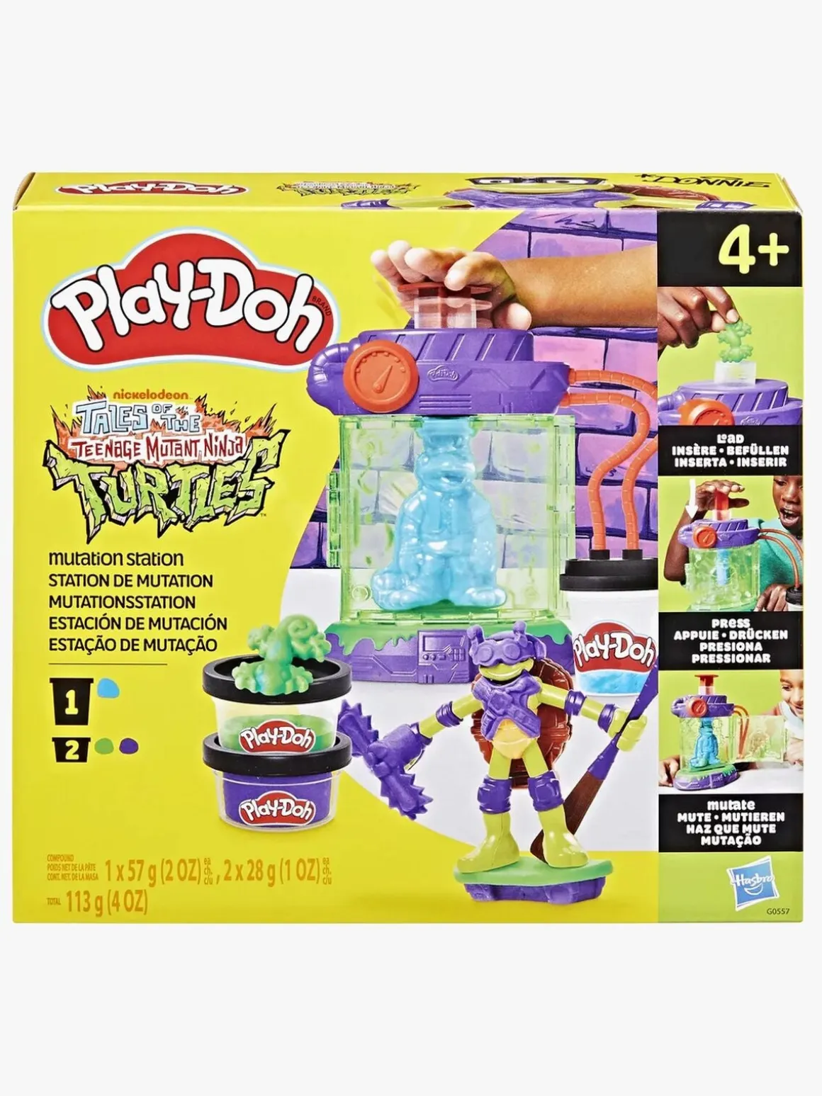 Play-Doh Teenage Mutant Ninja Turtles Modellervoks